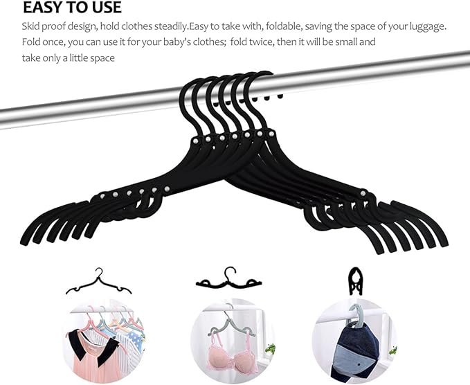 12 PCS Travel Hangers